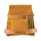 Klein Tools Tool Pouch, Tool Pouch, Brown, Leather, 6 Pockets 42241 - alternate 1