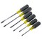 Klein Tools Screwdriver Set, Slotted and Phillips, 6-Piece 85074 - alternate 2