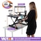 Victor Technology Standing Desk Riser, 31", Gray DCX710G - alternate 4