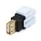 Monoprice Datacom Jack, USB2.0A(F/F), Flush, Wht 6561 - alternate 3