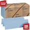 Wypall General Clean L10 Light Cleaning Towels, Banded Dairy Wiper, Limited Use Towels, Blue, 10 PK 05123 - alternate 9
