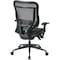 Office Star Executive Chair Desk Chair, Adjustable Arms, 19" to 23-1/4" Height, Mesh, Gray 818-31G9C18P - alternate 3