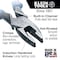 Klein Tools 9 1/2 in 2000(TM) Linemans Plier High Leverage w/ Fish Tape Puller, Wire Crimper, Steel J2000-9NECRTP - alternate 5