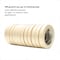 3M Masking Tape, 18 mm W x 55 m L, 4.4 mil Thick, Tan, Rubber Adhesive, 48 PK 201+ - alternate 2
