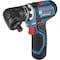 Bosch Flexiclick Drill, 1/2 in, 12 V DC, Cordless Drill GSR12V-140FCB22 + GLI12V-300N - alternate 6