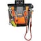 Ergodyne Orange Premium Topped Tool Pouch, Hinge 5527 - alternate 10