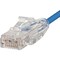 Monoprice Slim Cat6 Utp Network Cable, 6" Blue 13509 - alternate 6