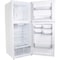Danby 9.9cf 2 Door refrigerator with Freezer White DFF101B1WDB - alternate 3