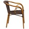 Flash Furniture Dark Brown Rattan Patio Chair with Red Frame, PK3 3-SDA-AD632009D-2-GG - alternate 10