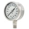 Pic Gauges 4 in Dial, 1/2 in NPT Male Lower Location, Stainless Steel Case Material 4001-2LK-GF - alternate 1