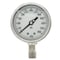 Pic Gauges 4 in Dial, 1/2 in NPT Male Lower Location, Stainless Steel Case Material 4001-2LK-GF - alternate 4