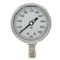 Pic Gauges 4 in Dial, 1/2 in NPT Male Lower Location, Stainless Steel Case Material 4001-2LR-GF - alternate 4