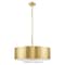 Livex Lighting Madison 6 Light Satin Brass Pendant Chan 40020-12 - alternate 8
