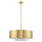 Livex Lighting Madison 6 Light Satin Brass Pendant Chan 40020-12 - alternate 2
