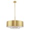 Livex Lighting Madison 6 Light Satin Brass Pendant Chan 40020-12 - alternate 6