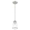 Livex Lighting Lawrenceville 1 Light Brushed Nickel Mini Pendant 40021-91 - alternate 5