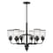 Livex Lighting Lawrenceville 6 Light Bronze Chandelier 40026-07 - alternate 5