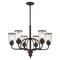 Livex Lighting Lawrenceville 6 Light Bronze Chandelier 40026-07 - alternate 3