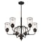 Livex Lighting Lawrenceville 6 Light Bronze Chandelier 40026-07 - alternate 2