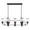 Livex Lighting Lawrenceville 8 Light Bronze Linear Chandelier 40028-07 - alternate 3