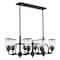 Livex Lighting Lawrenceville 8 Light Bronze Linear Chandelier 40028-07 - alternate 2