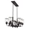 Livex Lighting Lawrenceville 8 Light Bronze Linear Chandelier 40028-07 - alternate 4