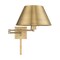 Livex Lighting Swing Arm Wall Lamps 1 Light Antique Brass Swing Arm Wall Lamp 40030-01 - alternate 4