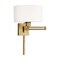 Livex Lighting Swing Arm Wall Lamps 1 Light Antique Brass Swing Arm Wall Lamp 40036-01 - alternate 1