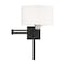 Livex Lighting Swing Arm Wall Lamps 1 Light Black Swing Arm Wall Lamp 40036-04 - alternate 5