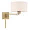 Livex Lighting Swing Arm Wall Lamps 1 Light Antique Brass Swing Arm Wall Lamp 40037-01 - alternate 6