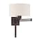 Livex Lighting Swing Arm Wall Lamps 1 Light Bronze Swing Arm Wall Lamp 40037-07 - alternate 10