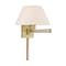 Livex Lighting Swing Arm Wall Lamps 1 Light Antique Brass Swing Arm Wall Lamp 40038-01 - alternate 1
