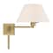 Livex Lighting Swing Arm Wall Lamps 1 Light Antique Brass Swing Arm Wall Lamp 40038-01 - alternate 5