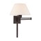Livex Lighting Swing Arm Wall Lamps 1 Light Bronze Swin 40038-07 - alternate 1