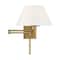 Livex Lighting Swing Arm Wall Lamps 1 Light Antique Bra 40039-01 - alternate 5