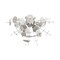 Livex Lighting Circulo 4 Light Polished Chrome Ceiling Mount 40070-05 - alternate 7