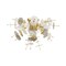 Livex Lighting Circulo 4 Light Satin Brass Ceiling Mount 40070-12 - alternate 6