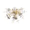 Livex Lighting Circulo 4 Light Satin Brass Ceiling Mount 40070-12 - alternate 4