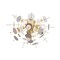 Livex Lighting Circulo 4 Light Satin Brass Ceiling Mount 40070-12 - alternate 2