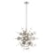 Livex Lighting Circulo 6 Light Polished Chrome Pendant Chandelier 40074-05 - alternate 1