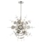 Livex Lighting Circulo 6 Light Polished Chrome Pendant Chandelier 40074-05 - alternate 2