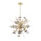 Livex Lighting Circulo 6 Light Satin Brass Pendant Chandelier 40074-12 - alternate 6