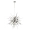 Livex Lighting Circulo 6 Light Polished Chrome Pendant 40076-05 - alternate 1