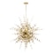 Livex Lighting Circulo 12 Light Satin Brass Grand Foyer 40079-12 - alternate 7