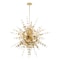 Livex Lighting Circulo 12 Light Satin Brass Grand Foyer 40079-12 - alternate 4
