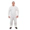 Bodyfilter 95+ Disposable Coverallss, Collared Coverall, 2XL, Laminated Nonwoven, Elastic Wrist, Open Ankle, White 4012-2XL - alternate 3