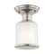 Livex Lighting Middlebush 1 Light Brushed Nickel Ceiling Mount 40200-91 - alternate 1