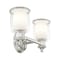 Livex Lighting Middlebush 2 Light Polished Nickel Bath 40212-35 - alternate 2