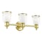 Livex Lighting Middlebush 3 Light Polished Brass Bath Vanity 40213-02 - alternate 7