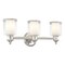 Livex Lighting Middlebush 3 Light Polished Nickel Bath Vanity 40213-35 - alternate 2